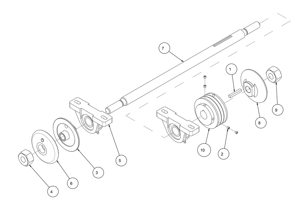 Section 08 Diagram and Parts List for MK-1609H 157867 MK Diamond Concrete Saw